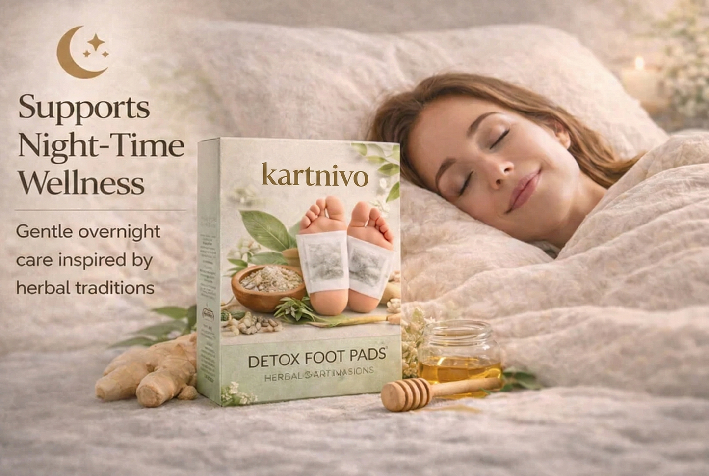 Ultimate Herbal Detox Foot Patches (BUY 10 GET 10 FREE / Pack of 20)